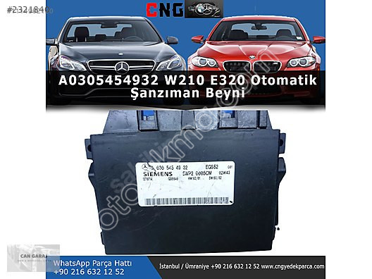 A0305454932 W210 E320 Otomatik Şanzıman Beyni