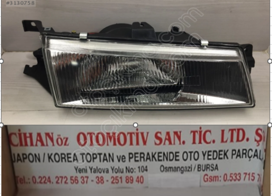 HYUNDAİ EXCEL FAR 1992-1994 92102-101 24300.,.,