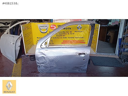 RENAULT SYMBOL THALİA ÇIKMA ORJİNAL SOL ÖN KAPI - SALİM OTO RENO