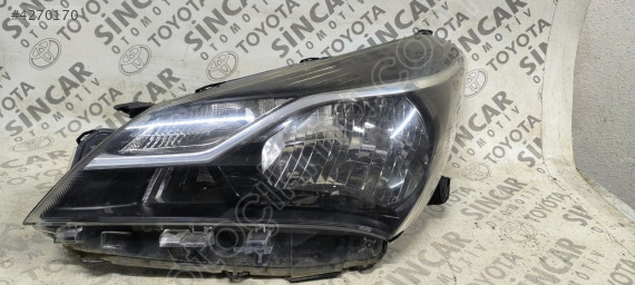 TOYOTA YARİS 2015 2016 2017 2018 SOL ÖN FAR ÇIKMA ORJİNAL