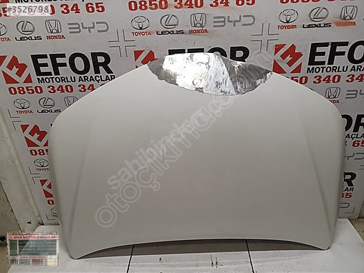 TOYOTA COROLLA ORJİNAL ÇIKMA MOTOR KAPUT 19+