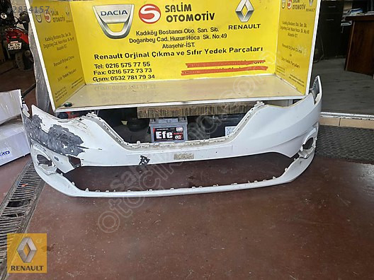 RENAULT TALİAN ÇIKMA ORJİNAL ÖN TAMPON VE DİĞER PARÇALARI
