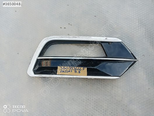 VOLKSWAGEN PASSAT B8 R-LİNE SAĞ TAMPON IZGARASI OEM 3G0353666