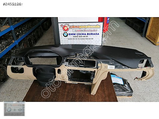 BMW F30 3 Serisi (BEJ ORİJİNAL) Çıkma Torpido Temiz İş