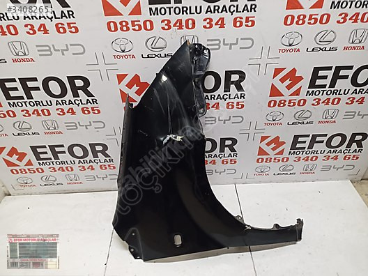 TOYOTA VERSO ORJİNAL ÇIKMA SAĞ ÖN ÇAMURLUK