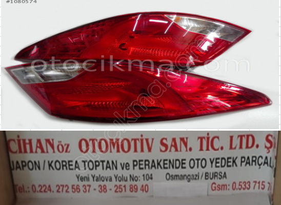 Hyundai Accent Blue Stop 2011 - Sağ Sol