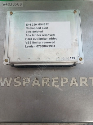 BMW 3 Serisi E46 320i için EWS Silinmiş 194 bg ECU M54B22 MS43