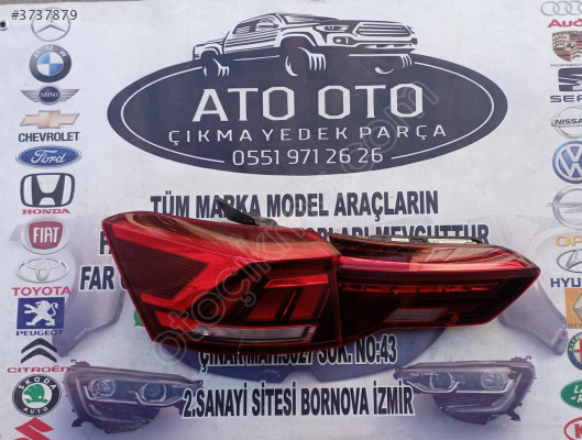 VOLKSWAGEN T ROC ORJINAL ÇIKMA SOL IÇ DİŞ STOP