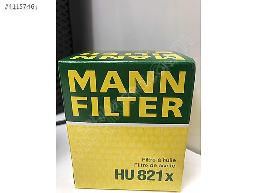 Mercedes W205  Yağ Filtresi MANN HU 821 x