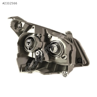 Isuzu D max Sol Far Lambası Mercekli Siyah 2012-2015
