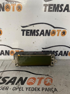 CİTROEN C4 ÖN BİLGİ EKRANI ÇIKMA ORJİNAL TEMSAN OTO