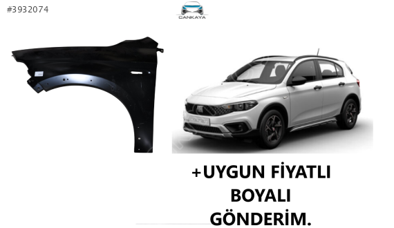 FİAT EGEA CROSS 2021+ SAĞ/SOL ÖN ÇAMURLUK (ADET FİYAT)