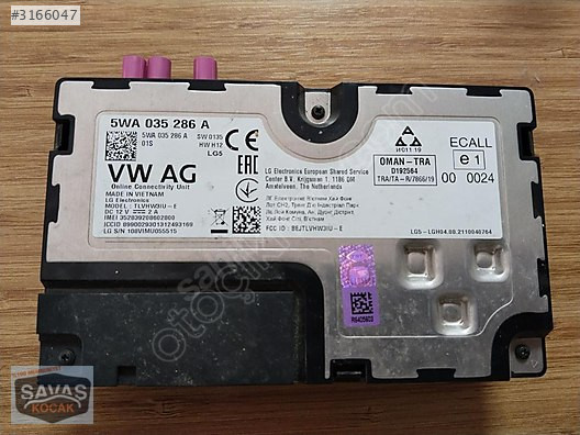 Skoda OCTAVİA Acil Yardım Kontrol Ünitesi
