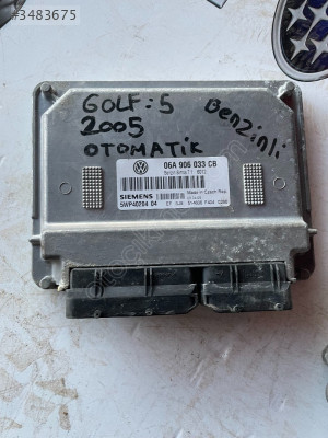 VW GOLF 5 MOTOR BEYNİ OTOMATİK BENZİNLİ ORJİNAL ÇIKMA