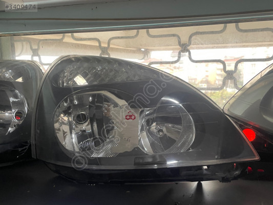 Renault clio 2 sağ sol ön far sökme temiz