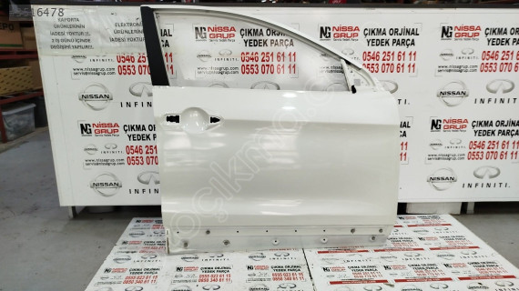 NİSSAN QASHQAİ SAĞ ÖN KAPI ÇIKMA YEDEK PARÇA 2014-2021