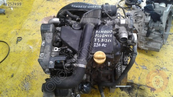 RENAULT FLUENCE 110 BG DİZEL MOTOR,OTO ÇIKMA PARÇA ,MOTOR
