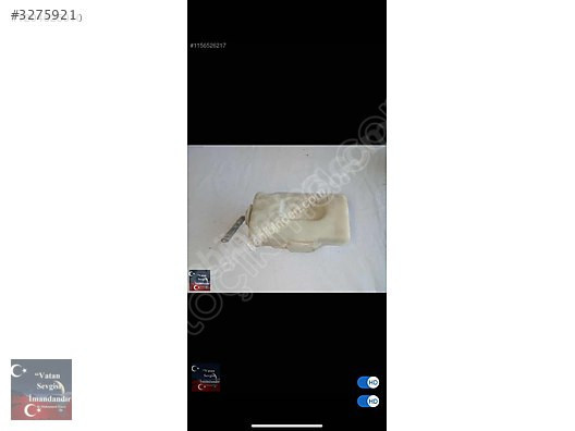 2000 MODEL ROVER 620 SİLECEK SUYU DEPOSU