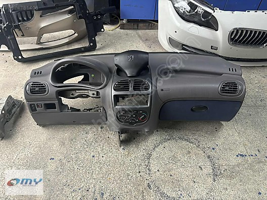 PEUGEOT 206 TORPİDO GÖĞÜS AİRBAG SET , DİREKSİYON YOLCU AİRBAG