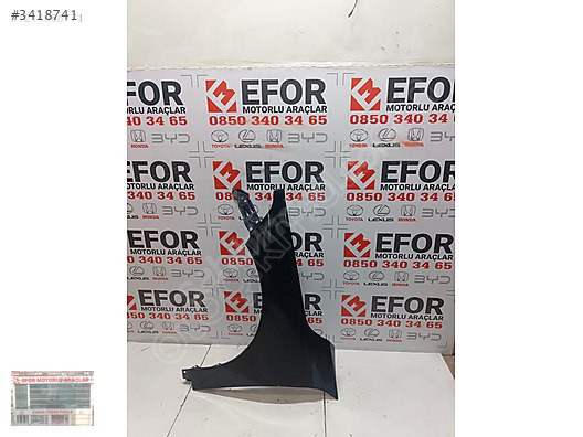 HONDA ACCORD SOL ÖN ÇAMURLUK ÇIKMA ORJİNAL YEDEK PARÇA