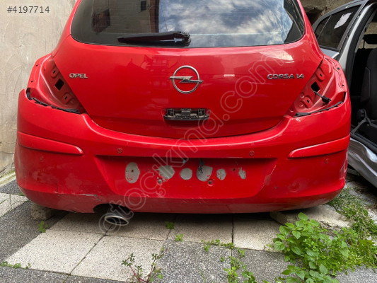 OPEL CORSA D TEK KAPI ARKA TAMPON ORJİNAL SÖKME 13179893