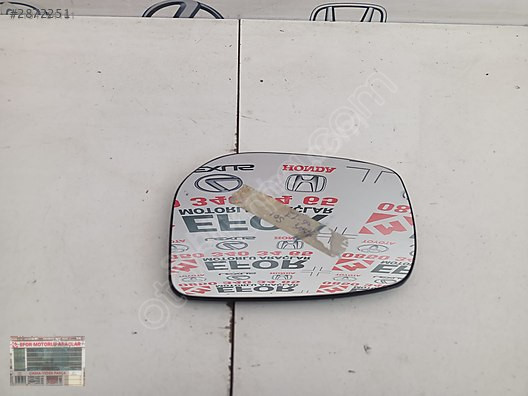 TOYOTA YARİS ORJİNAL ÇIKMA SOL AYNA CAMI 06-11