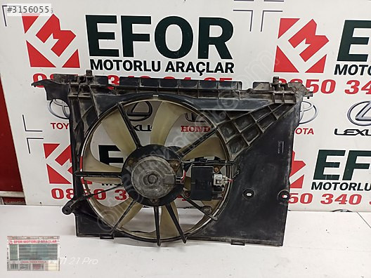 TOYOTA COROLLA DİZEL KOMPLE FAN ÇIKMA ORİJİNAL PARÇA 2007-2018