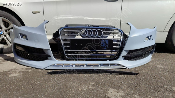 A3 S3 ÖN TAMPON SEDAN PANJUR SET SIFIR İTHAL 2012-2013-2014-2015