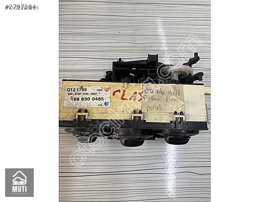 1688300485 Mercedes V168 A 160 manuel klima kontrol paneli