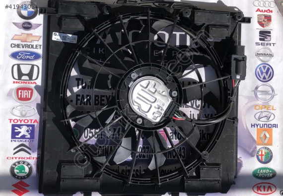 BMW X3 x4 ORJİNAL ÇIKMA FAN