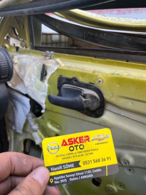 Corsa b sağ ön içten açma kapı kolu
