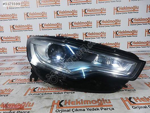 AUDİ A6 C7 XENON SAĞ FAR BEYİNLERİ ÜZERİNDE 4G0 907 397 D 4G0