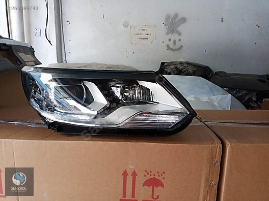 VOLKSWAGEN TİGUAN SAĞ LEDLİ ORJİNAL FAR