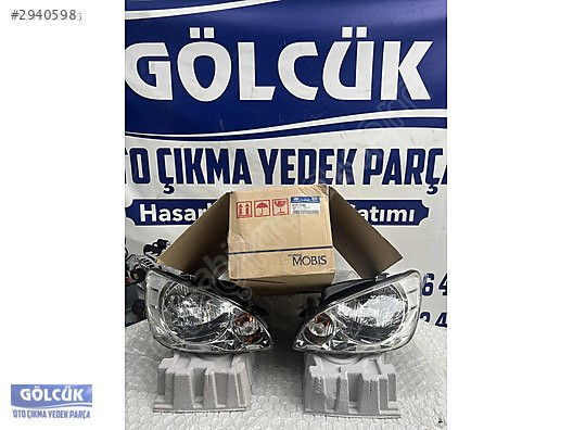 Hyundai Getz SIFIR ORJİNAL Sağ Sol FAR 92101 1C500 92102 1C500