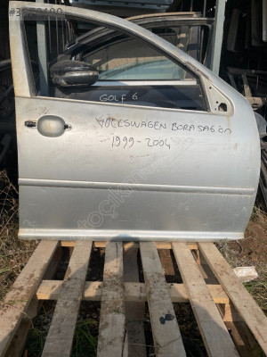 VW BORA SAĞ ÖN KAPI ORJİNAL ÇIKMA GRİ 1999 2004