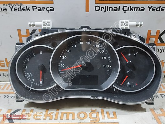 RENAULT KANGOO 4 KİLOMETRE SAATİ KADRAN P248105765R,250465