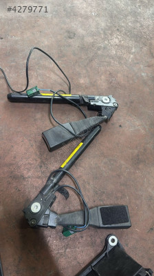 Opel astra h çıkma orjinal çift soket emniyet kemer tokası