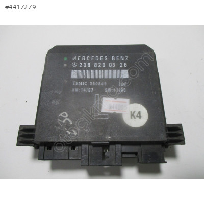 Mercedes W208 CLK Sol Kapı Kontrol Modülü 2088200326 HW14/97