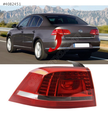 3AE945207B VW PASSAT 11-14 SOL DIŞ STOP LAMBASI LEDLİ