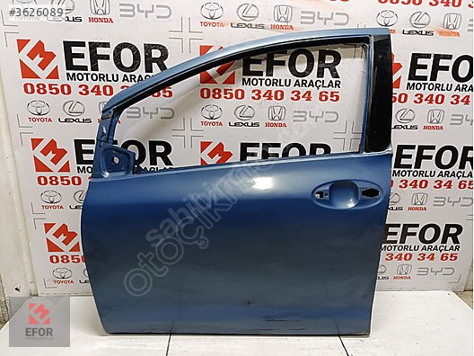 TOYOTA YARİS SOL ÖN KAPI ORJİNAL ÇIKMA YEDEK PARÇA 06-11