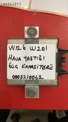 MERCEDES W126 W201 HAVA YASTIĞI GÜÇ KAPASİTÖRÜ 0008210062