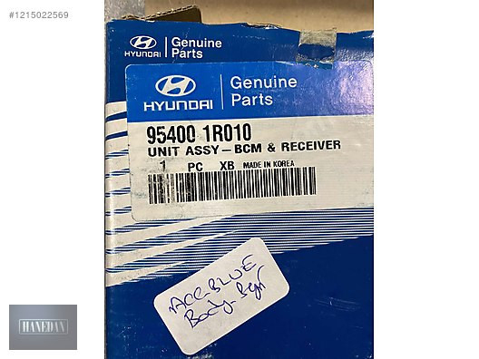 HYUNDAİ ACCENT BLUE BCM BEYNİ 95400-1R010