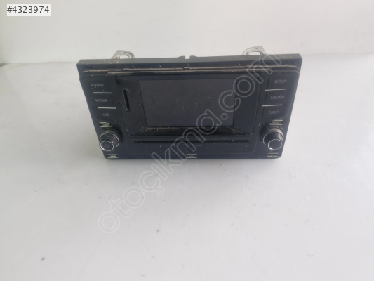 VOLKSWAGEN GOLF 7 TEYP RADYO EKRANI ORJİNAL 2012-2019