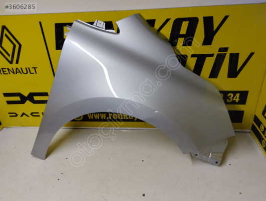 625604938R YENİ RENAULT KANGOO 3 SAĞ ÇAMURLUK GRİ ORJ RENKAY OTO
