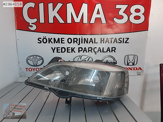 Opel Astra G Sol Ön Far Orjinal Sökme Hatasız