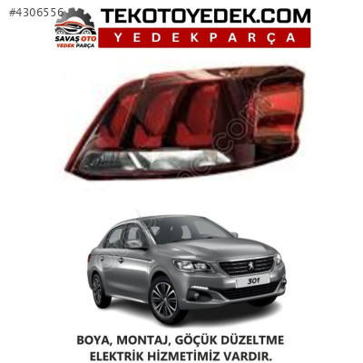 PEUGEOT 301 ARKA STOP SAĞ SOL 2017 2018 2019 2020 / KAMPANYA