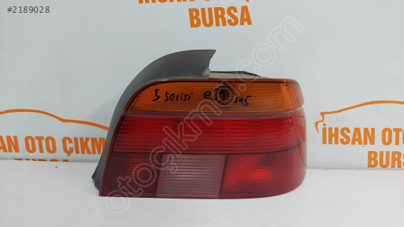 BMW 5 serisi E39 kasa sağ arka stop orijinal sarı