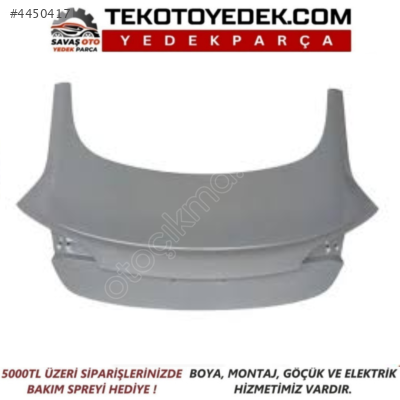 TESLA MODEL S BAGAJ KAPAĞI 2017 VE ÜZERİ / KAMPANYA