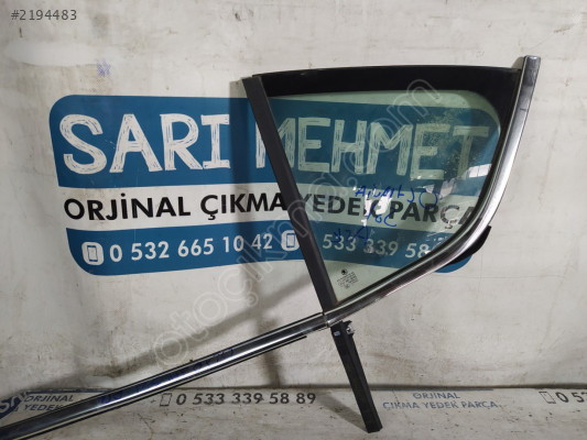 ÇIKMA SKODA OCTAVİA SOL ARKA KELEBEK CAMI 2012-2017