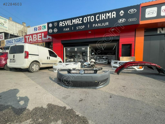 VOLKSWAGEN POLO ÖN TAMPON ORJİNAL DOLU TAMPON YAN SANAYİ